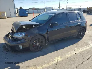 2013 Volkswagen GTI Driver's Edition with VIN WVWHD7AJ4DW136433, listed as a Copart auction lot 50609185 with 109,912 mi miles and Salvage title. Bid and sale history available at DreamBid. Image 1.