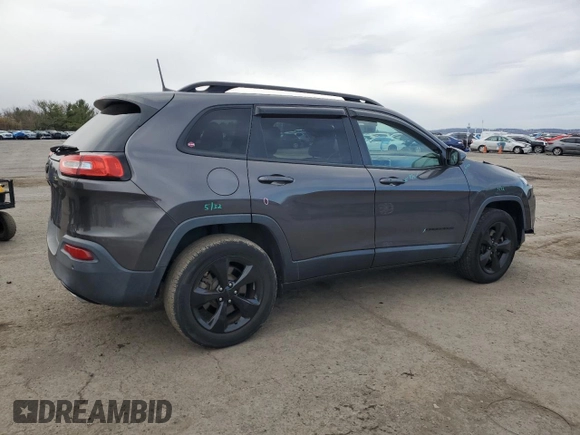2018 Jeep Cherokee Limited with VIN 1C4PJMDX9JD546056, listed as a Copart auction lot 49957385 with 70,736 mi miles and Salvage Title. Bid and sale history available at carsss.com. Image 3.