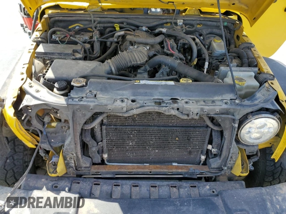 2008 Jeep Wrangler Unlimited X with VIN 1J4GA391X8L645526, listed as a Copart auction lot 53652315 with 195,580 mi miles and Salvage Title. Bid and sale history available at carsss.com. Image 11.