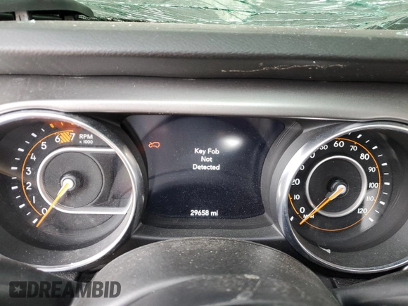 2023 Jeep Wrangler Sport с VIN 1C4HJXDG2PW533622, выставлен на аукционе Copart как лот 47884485 с пробегом 29 658 миль миль и На запчасти • Non repairable. История ставок и продаж доступна на DreamBid. Изображение 9.