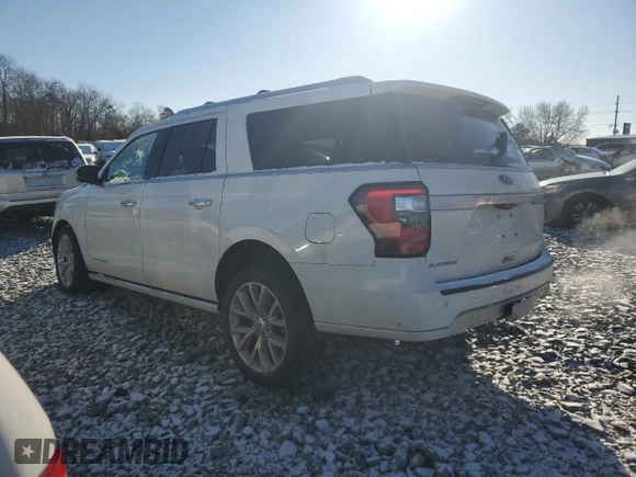 2021 Ford Expedition Max Platinum with VIN 1FMJK1MTXMEA30295, listed as a Copart auction lot 41738105 with 79,779 mi miles and Salvage title. Bid and sale history available at DreamBid. Image 2.