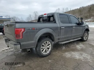 2015 Ford F-150 XLT with VIN 1FTEW1EG7FFA32496, listed as a Copart auction lot 88744595 with 130,423 mi miles and Salvage Title. Bid and sale history available at carsss.com. Image 3.