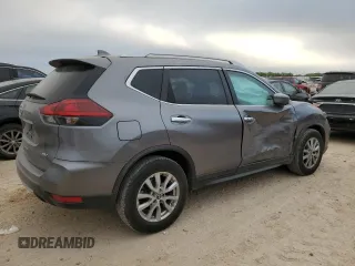 2018 Nissan Rogue S with VIN KNMAT2MT1JP567631, listed as a Copart auction lot 53041915 with 70,745 mi miles and Salvage Title. Bid and sale history available at carsss.com. Image 3.