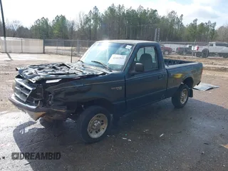 1996 Ford Ranger XL with VIN 1FTCR10A3TUB91783, listed as a IAAI auction lot 41441925 with 154,342 mi miles. Bid and sale history available at carsss.com. Image 2.