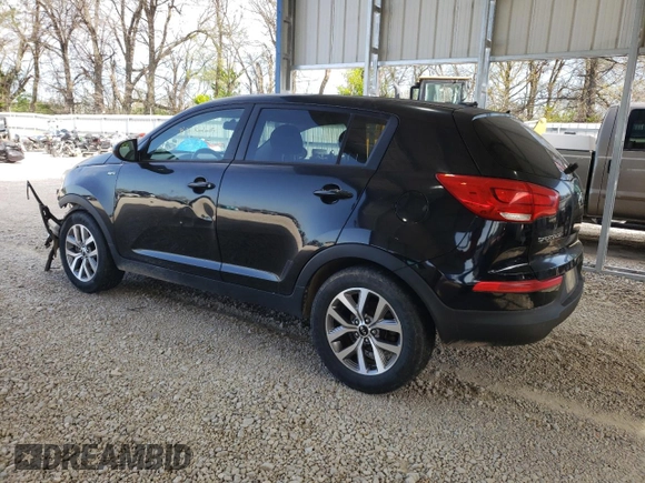 2016 Kia Sportage LX with VIN KNDPBCAC8G7826583, listed as a Copart auction lot 52430045 with 77,223 mi miles and Salvage Title. Bid and sale history available at carsss.com. Image 2.