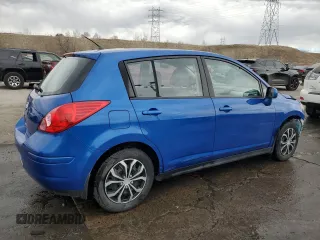 2007 Nissan Versa 1.8 S with VIN 3N1BC13E87L385708, listed as a Copart auction lot 47262175 with 227,964 mi miles and Salvage Title. Bid and sale history available at carsss.com. Image 3.