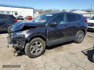 2018 Honda CR-V EX with VIN 7FARW2H55JE044049, listed as a Copart auction lot 49506275 with 47,950 mi miles and Salvage Title. Bid and sale history available at carsss.com. Image 1.