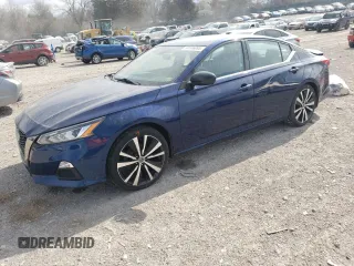 2020 Nissan Altima 2.5 SR with VIN 1N4BL4CV0LC170592, listed as a Copart auction lot 48536095 with 102,067 mi miles and Salvage Title. Bid and sale history available at carsss.com. Image 1.