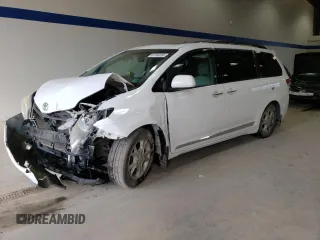 2012 Toyota Sienna XLE AAS with VIN 5TDYK3DC9CS246484, listed as a Copart auction lot 47783255 with 224,871 mi miles and Clean Title. Bid and sale history available at carsss.com. Image 1.