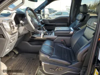 2022 Ford F-150 XL with VIN 1FTFW1ED3NFA51118, listed as a Copart auction lot 46717715 with 41,469 mi miles and Salvage Title. Bid and sale history available at carsss.com. Image 7.