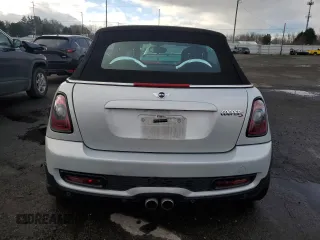 2013 MINI Convertible S with VIN WMWZP3C55DT297215, listed as a Copart auction lot 87995095 with Not provided miles and Salvage title. Bid and sale history available at DreamBid. Image 6.