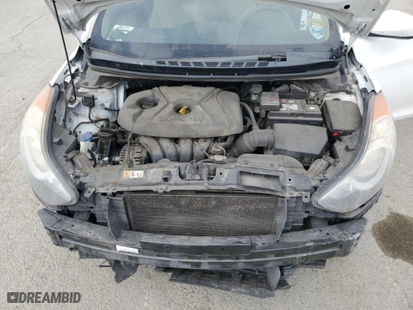 2013 Hyundai Elantra GLS with VIN 5NPDH4AE8DH380287, listed as a Copart auction lot 53376545 with 207,167 mi miles and Salvage Title. Bid and sale history available at carsss.com. Image 11.