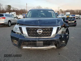 2018 Nissan Armada SV with VIN JN8AY2NC2J9558221, listed as a Copart auction lot 85910294 with 95,434 mi miles and Salvage Title. Bid and sale history available at carsss.com. Image 5.