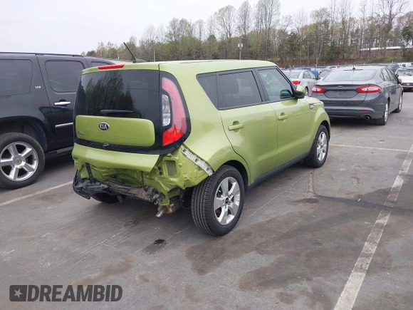 2018 Kia Soul with VIN KNDJN2A25J7907496, listed as a IAAI auction lot 41942467 with 40,275 mi miles. Bid and sale history available at carsss.com. Image 4.