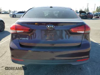 2017 Kia Forte LX with VIN 3KPFK4A71HE116379, listed as a Copart auction lot 46102975 with 0 mi miles and Salvage Title. Bid and sale history available at carsss.com. Image 6.