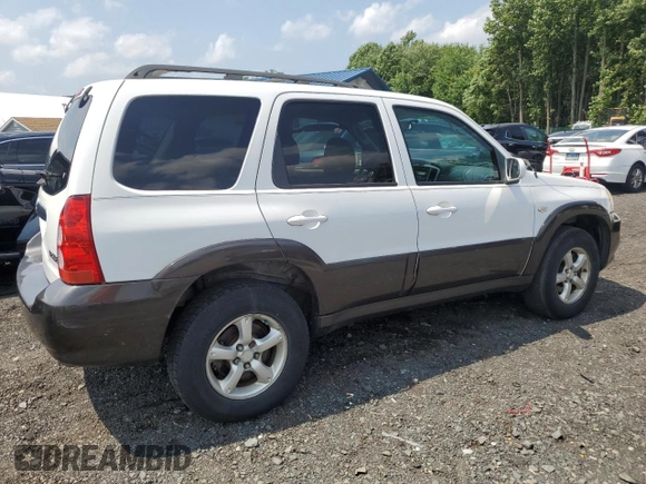 2006 Mazda Tribute S with VIN 4F2YZ04136KM18674, listed as a Copart auction lot 65126554 with 186,941 mi miles and Clean Title. Bid and sale history available at DreamBid. Image 3.