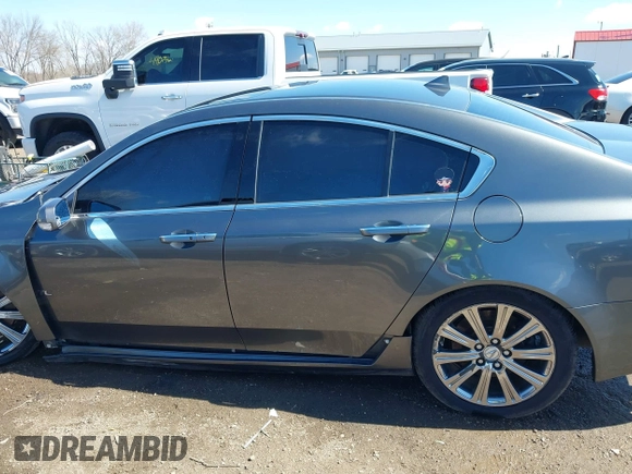 2009 Acura TL Tech with VIN 19UUA86589A003009, listed as a IAAI auction lot 41853122 with 150,863 mi miles. Bid and sale history available at carsss.com. Image 14.