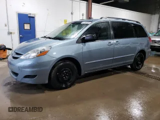 2008 Toyota Sienna CE z VIN 5TDZK23C28S099710, wystawiony jako Copart lot #61230755 z przebiegiem 260 355 mil mil oraz Czysty tytuł • Clean title. Historia ofert i sprzedaży dostępna na DreamBid. Obrazek 1.