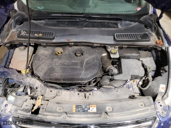 2016 Ford Escape Titanium with VIN 1FMCU9J93GUC00730, listed as a Copart auction lot 45167845 with 105,635 mi miles and Salvage Title. Bid and sale history available at carsss.com. Image 12.