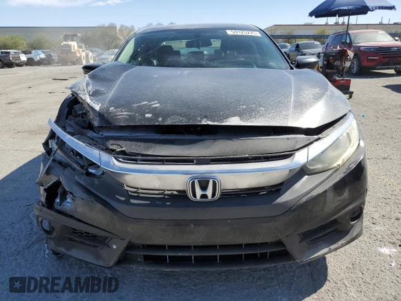 2016 Honda Civic Sedan LX with VIN 19XFC2F53GE099219, listed as a Copart auction lot 53125225 with 93,950 mi miles and Salvage Title. Bid and sale history available at carsss.com. Image 5.
