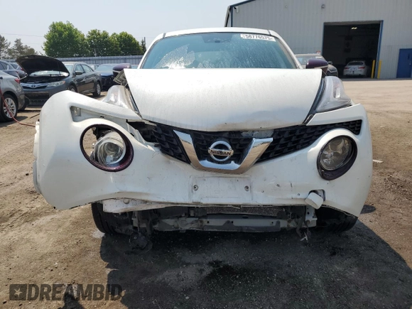 2015 Nissan Juke SL with VIN JN8AF5MV0FT563986, listed as a Copart auction lot 58776575 with 130,275 mi miles and Salvage title. Bid and sale history available at DreamBid. Image 5.