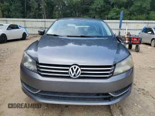 2013 Volkswagen Passat S with VIN 1VWAP7A34DC012297, listed as a Copart auction lot 60635515 with 157,647 mi miles and Salvage title. Bid and sale history available at DreamBid. Image 5.
