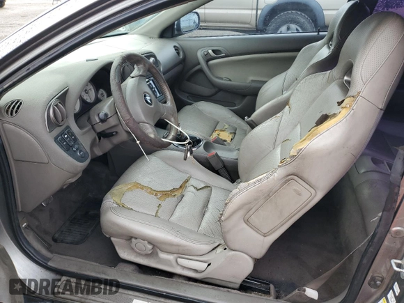 2005 Acura RSX with VIN JH4DC53885S004864, listed as a Copart auction lot 85570734 with 237,380 mi miles and Salvage title. Bid and sale history available at DreamBid. Image 7.