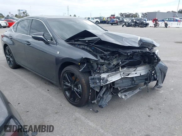 2024 Lexus ES 300h with VIN 58ABA1C18RU039512, listed as a IAAI auction lot 42051732 with 19,728 mi miles and . Bid and sale history available at DreamBid. Image 1.