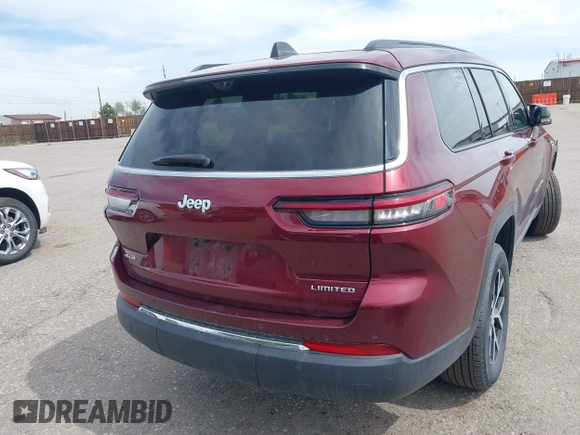 2024 Jeep Grand Cherokee Limited with VIN 1C4RJKBG6R8603317, listed as a IAAI auction lot 42256390 with 12,649 mi miles and . Bid and sale history available at DreamBid. Image 17.