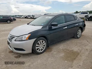 2014 Nissan Sentra SV with VIN 1N4AB7AP8EN853992, listed as a Copart auction lot 62081215 with 161,682 mi miles and Salvage title. Bid and sale history available at DreamBid. Image 1.
