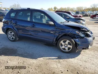 2003 Pontiac Vibe with VIN 5Y2SL62853Z483068, listed as a Copart auction lot 77193354 with 48,704 mi miles and Salvage Title. Bid and sale history available at carsss.com. Image 4.