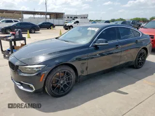 2018 BMW 4 Series 430i xDrive z VIN WBA4J3C57JBG90889, wystawiony jako Copart lot #61621455 z przebiegiem 40 979 mil mil oraz Czysty tytuł • Clean title. Historia ofert i sprzedaży dostępna na DreamBid. Obrazek 1.