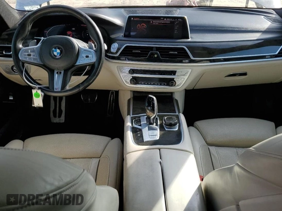 2020 BMW 7 Series 750i xDrive with VIN WBA7U2C05LGJ59633, listed as a Copart auction lot 48515895 with 73,454 mi miles and Clean Title. Bid and sale history available at carsss.com. Image 8.