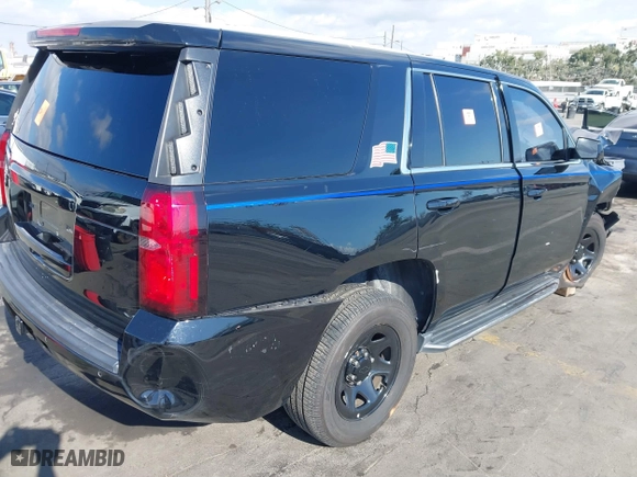 2018 Chevrolet Tahoe Commercial with VIN 1GNLCDECXJR298690, listed as a IAAI auction lot 41367931 with 1 mi miles. Bid and sale history available at carsss.com. Image 4.