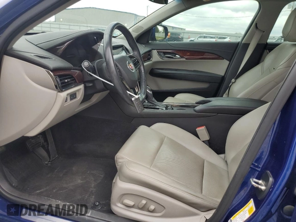 2014 Cadillac ATS Luxury RWD with VIN 1G6AB5SX5E0193732, listed as a Copart auction lot 50303705 with 73,565 mi miles and Salvage Title. Bid and sale history available at carsss.com. Image 7.