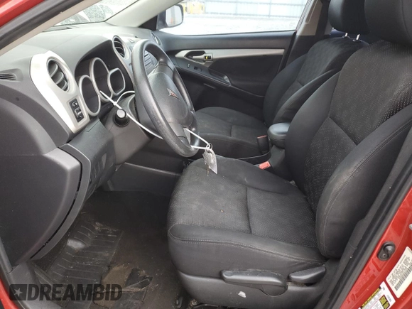 2010 Pontiac Vibe w/1SB with VIN 5Y2SP6E06AZ415708, listed as a Copart auction lot 51004975 with 149,844 mi miles and Salvage Title. Bid and sale history available at carsss.com. Image 7.