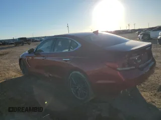 2019 Genesis G70 Advanced with VIN KMTG34LAXKU021968, listed as a Copart auction lot 81105634 with 67,479 mi miles and Salvage Title. Bid and sale history available at DreamBid. Image 2.