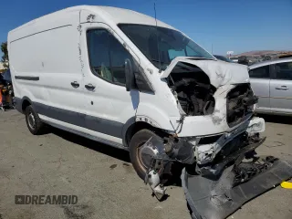 2016 Ford Transit Cargo with VIN 1FTYR2CG6GKA14237, listed as a Copart auction lot 72286024 with Not Provided miles and Salvage Title. Bid and sale history available at DreamBid. Image 4.