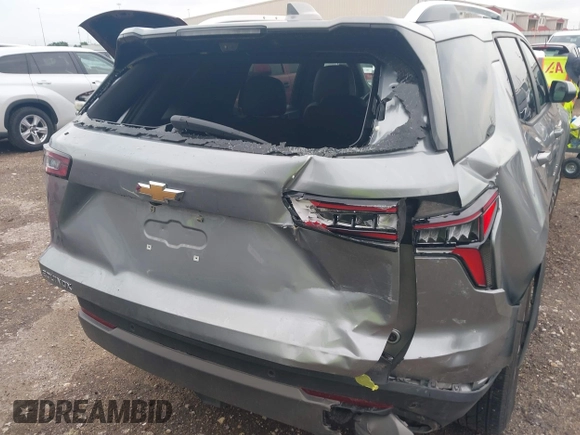 2025 Chevrolet Equinox FWD LT with VIN 3GNAXHEG4SL167463, listed as a IAAI auction lot 42494601 with 16,543 mi miles and . Bid and sale history available at DreamBid. Image 6.