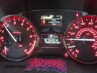 2016 Subaru WRX Limited with VIN JF1VA1N61G8835127, listed as a IAAI auction lot 41450504 with 106,534 mi miles. Bid and sale history available at carsss.com. Image 15.