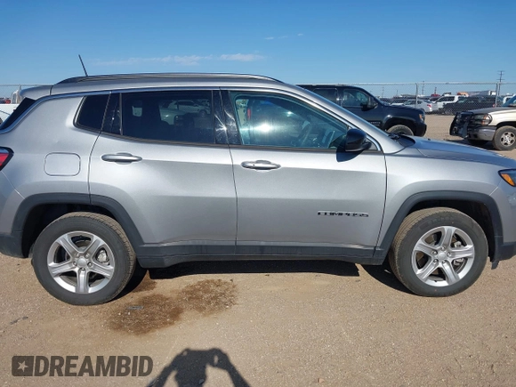 2024 Jeep Compass Latitude with VIN 3C4NJDBN0RT597217, listed as a IAAI auction lot 42503326 with 41,937 mi miles and . Bid and sale history available at DreamBid. Image 13.