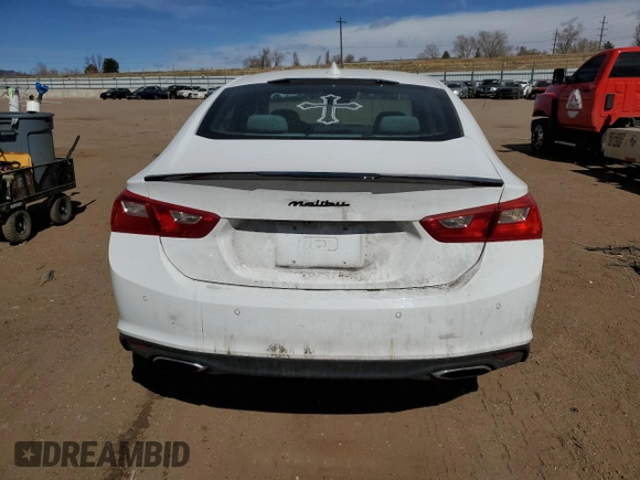 2016 Chevrolet Malibu LT with VIN 1G1ZF5SX8GF241933, listed as a Copart auction lot 48541135 with 90,099 mi miles and Salvage Title. Bid and sale history available at DreamBid. Image 6.