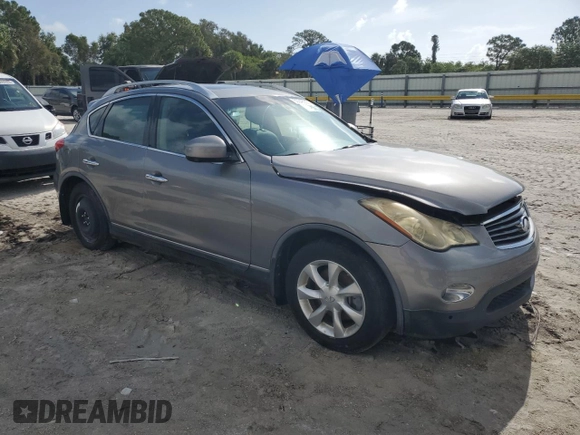 2010 Infiniti EX Journey z VIN JN1AJ0HR5AM755937, wystawiony jako Copart lot #60048325 z przebiegiem 101 339 mil mil oraz Czysty tytuł • Clean title. Historia ofert i sprzedaży dostępna na DreamBid. Obrazek 4.