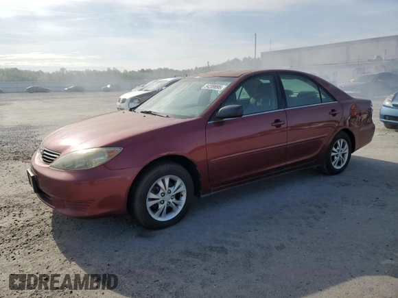 2005 Toyota Camry LE with VIN 4T1BF30K15U102011, listed as a Copart auction lot 54209895 with 192,166 mi miles and Salvage Title. Bid and sale history available at DreamBid. Image 1.