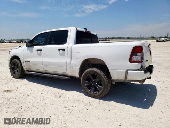 2023 Ram 1500 Big Horn with VIN 1C6SRFFT7PN698730, listed as a Copart auction lot 56967445 with 30,514 mi miles and Salvage title. Bid and sale history available at DreamBid. Image 2.