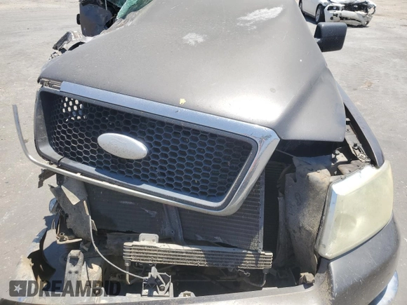2007 Ford F-150 XLT with VIN 1FTRW12W17KC83620, listed as a Copart auction lot 62362235 with Not provided miles and Salvage title. Bid and sale history available at DreamBid. Image 11.