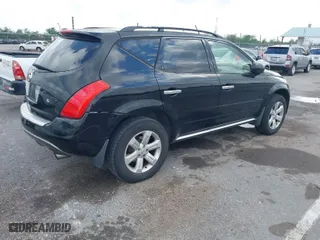 2006 Nissan Murano SL with VIN JN8AZ08T06W411157, listed as a IAAI auction lot 41957424 with 121,902 mi miles. Bid and sale history available at carsss.com. Image 4.