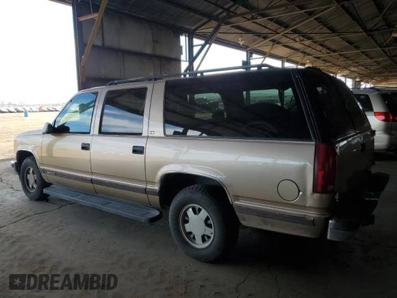 1999 Chevrolet Suburban with VIN 3GNEC16R3XG249107, listed as a Copart auction lot 46469765 with 165,376 mi miles and Clean Title. Bid and sale history available at carsss.com. Image 2.