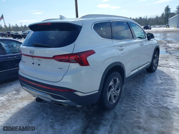 2021 Hyundai Santa Fe SEL with VIN 5NMS2DAJ8MH314194, listed as a IAAI auction lot 41646340 with 68,155 mi miles. Bid and sale history available at carsss.com. Image 4.