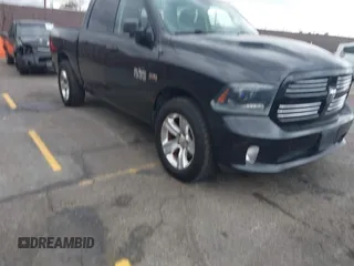 2015 Ram 1500 Sport with VIN 1C6RR6MT9FS613551, listed as a IAAI auction lot 42068675 with 199,576 mi miles and . Bid and sale history available at DreamBid. Image 1.